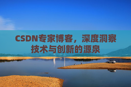 CSDN专家博客,深度洞察技术与创新的源泉